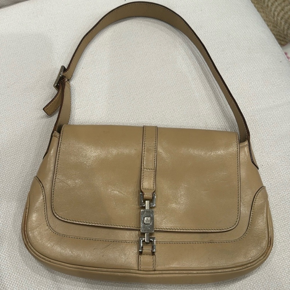 Gucci Jackie Leather Shoulder Bag